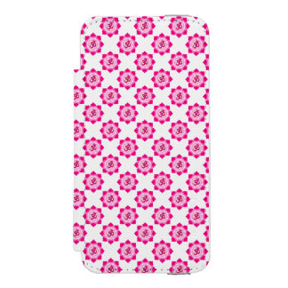 Pink lotus incipio watson™ iPhone 5 wallet case