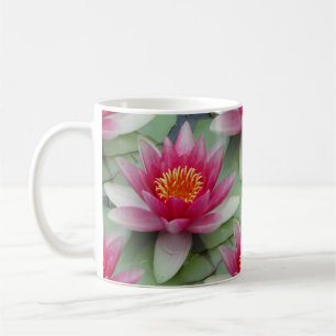 Pink Lotus Water Lily Coffee Mug
