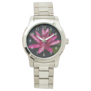 Pink Lotus Waterlily Watch