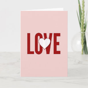 Pink Love Card