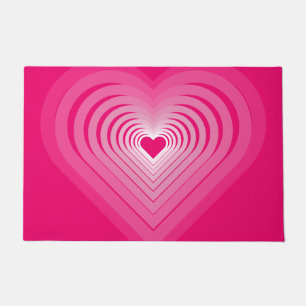 Pink Love Doormat