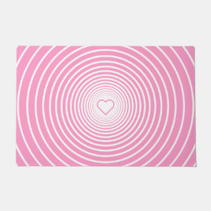 Pink Love Doormat - Your Colours