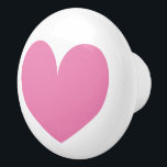 Pink love heart door and drawer pull knobs<br><div class="desc">Pink heart door and drawer pull knobs. Great for beautiful kitchen,  bathroom,  bedroom cabinets,  nursery,  baby room etc. Custom colour love icon. DIY decor ideas.</div>