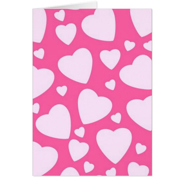 Pink Love Hearts (Front)