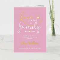 Pink Love Makes A Family Adoption Announcement