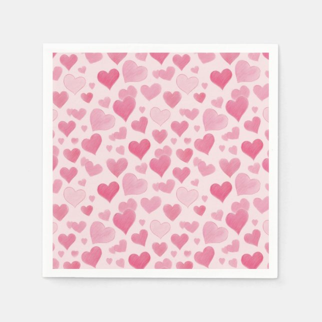 Pink Love Napkin (Front)