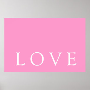 Pink Love Poster
