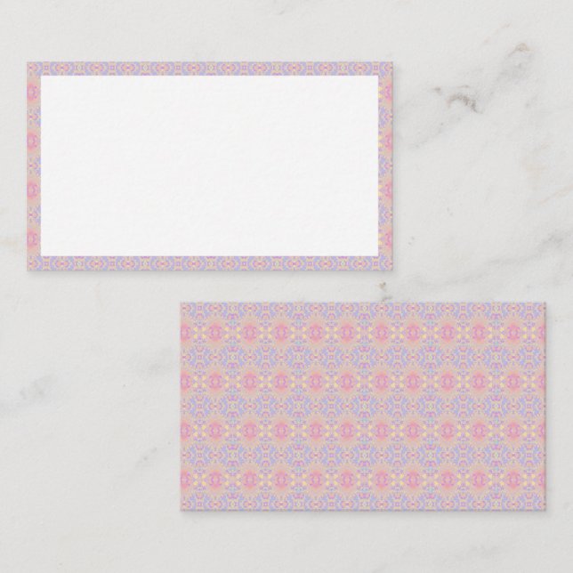pink loyalty card (Front/Back)