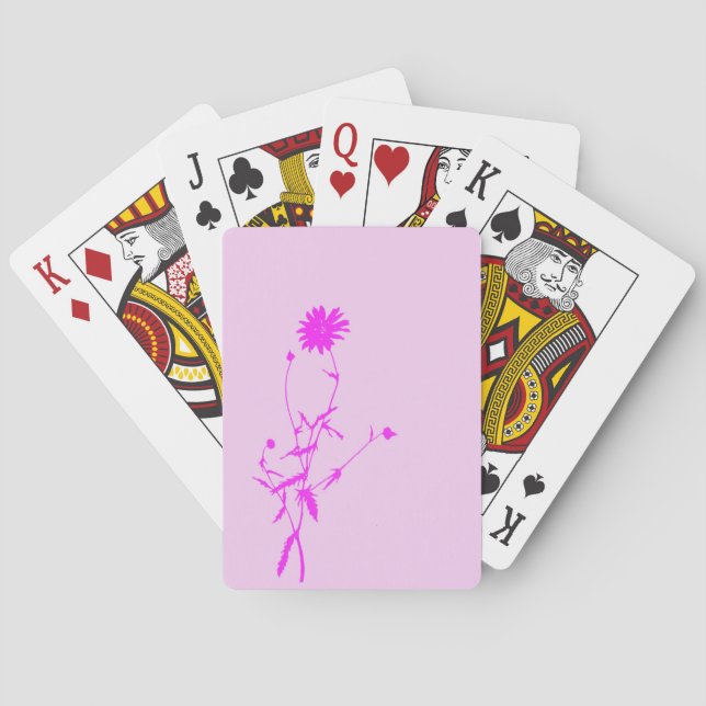 Pink Lush Playing Cards (Back)