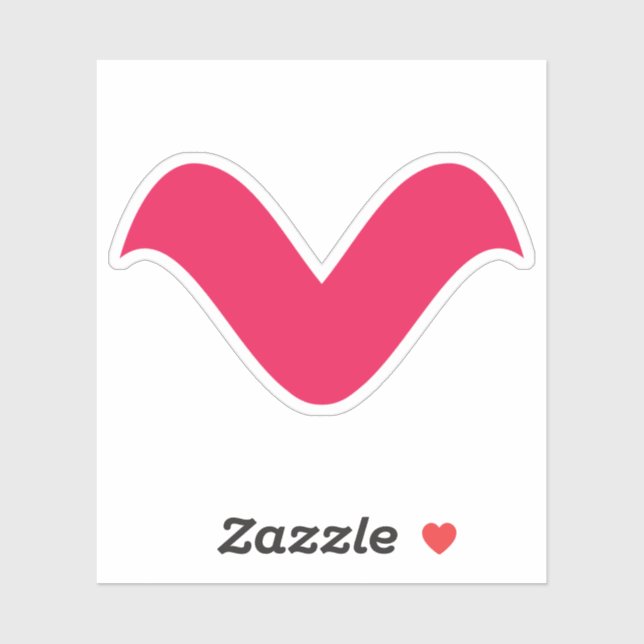Pink Luxury Letter V Monogram  (Sheet)