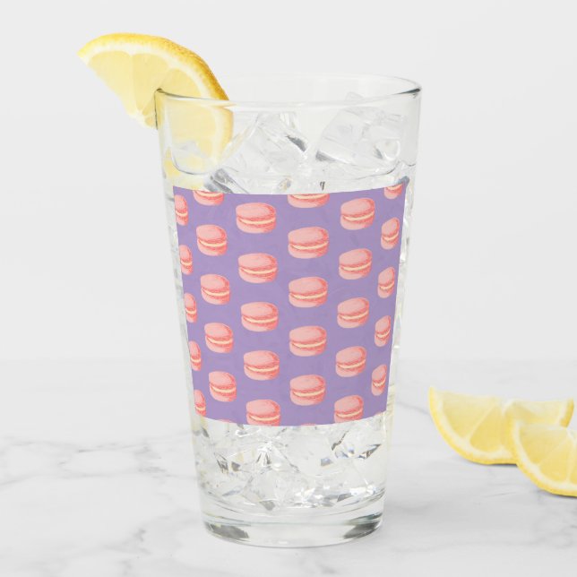 Pink Macaroons Glass (Front Ice)