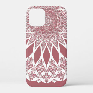 Pink Madder Tristyns Mandala iPhone 12 Mini Case
