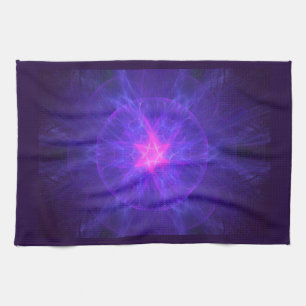 Pink Magen David Kitchen Towel