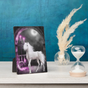 Pink Magical Unicorn Plaque