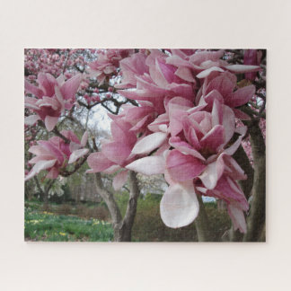 Pink Magnolia Jigsaw Puzzle