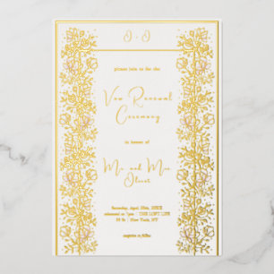 Pink Magnolia Vow Renewal