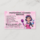 Pink Maid Janitorial Lady House Cleaning Service