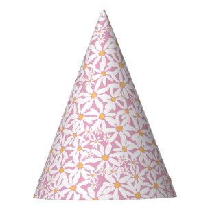 Pink - Make My Daisy Party Hat
