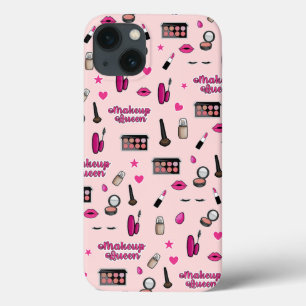 Pink Makeup Pattern Phone case