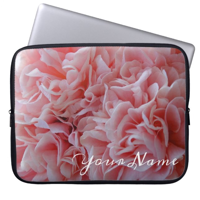  Pink Mallow Laptop Sleeve (Front)