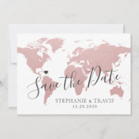 Pink Map Destination Travel Theme Photo