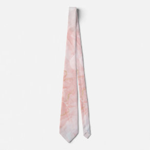 pink marbel tie