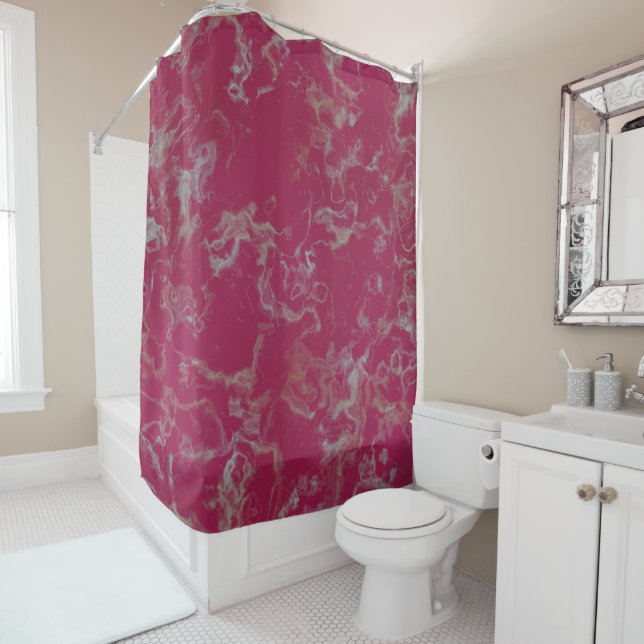 Pink Marble abstract (In Situ)