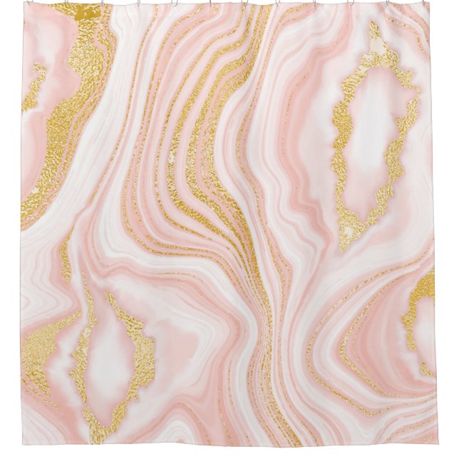 Pink marble and gold texture (Front)