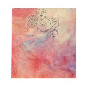 Pink Marble Cancer Notepad