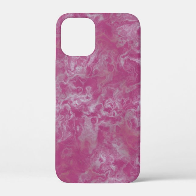 Pink marble Case-Mate iPhone case (Back)