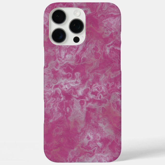 Pink marble Case-Mate iPhone case (Back)