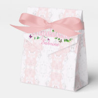 Pink Marble Congratulations Favour Box