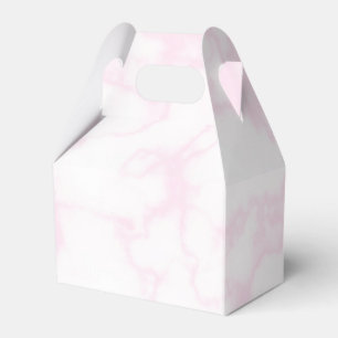 Pink Marble Favor Box