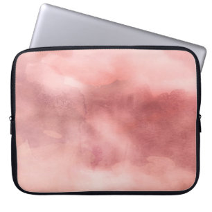 Pink marble Neoprene Laptop Sleeve 15 inch