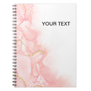 Pink Marble Notebook