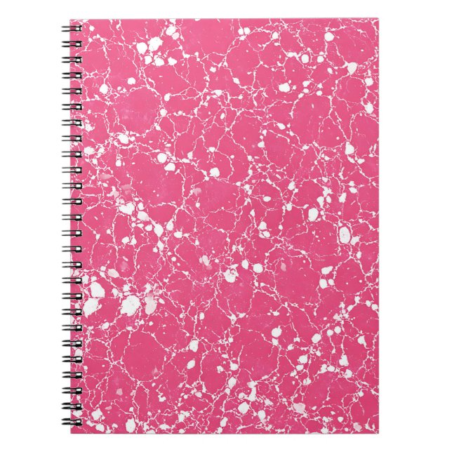 Pink Marble Notebook (Front)