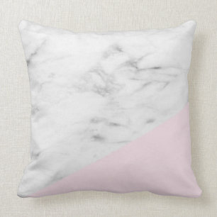 Pink Marble Pillow