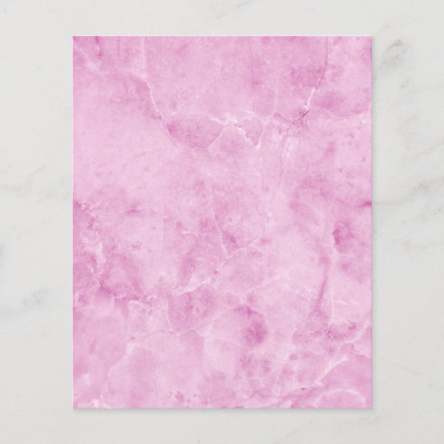 Pink Marble Stone Scrapbook Paper (Front)