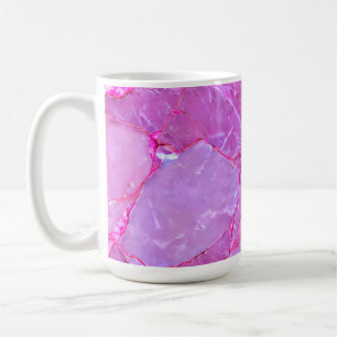 Pink Marble Texture, Marble Effect Coffee Mug