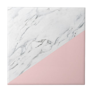 Pink & Marble Tile