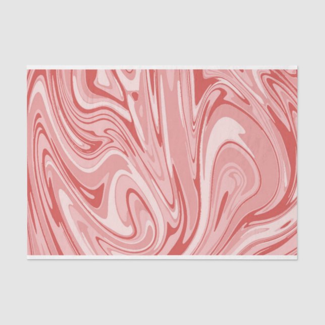 Pink Marble Tissue Paper (Front)
