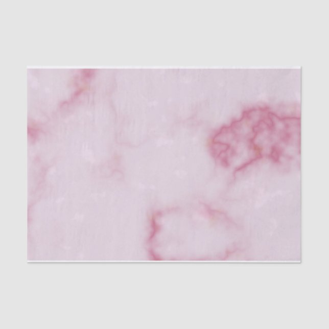 pink marble tissue paper (Front)