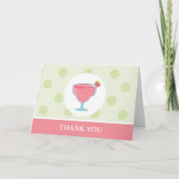 Pink Margarita Glass