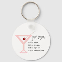 Pink Martini Keychain