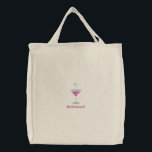 Pink Martini Personalized Embroidered Bag<br><div class="desc">Pink Martini Personalized Embroidered Bag</div>