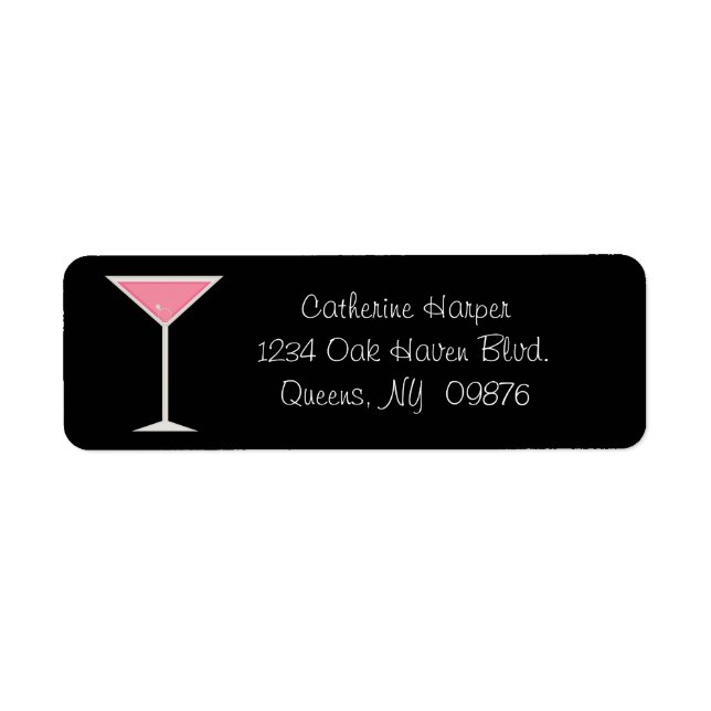 Pink Martini With Engagement Ring Label (Front)