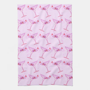 PINK MARTINIS Kitchen, Bath, Bar TOWEL