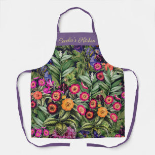 Pink Meadow Apron