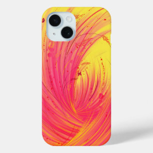 Pink Meadow iPhone 15 Case