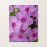 Pink Melodies Jigsaw Puzzle<br><div class="desc">Captured a radiant moment of pink flowers blooming with fresh morning dew. The soft colors and vitality of nature will bring a bright and cheerful energy to any space.</div>